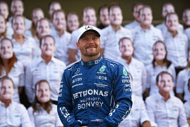 Formula 1, UAE GP in Abu Dhabi, farewell to Valtteri Bottas at Mercedes GP