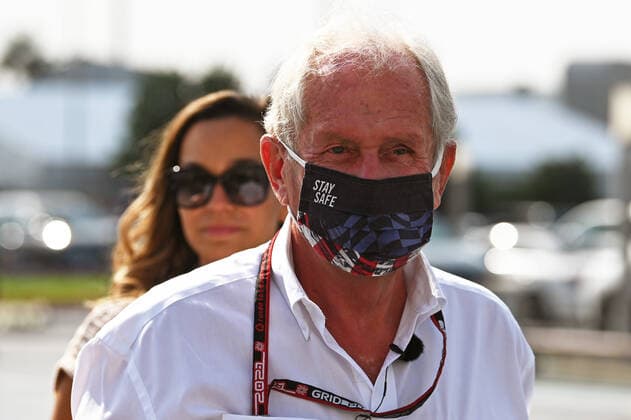 12 12 2021, xekx, Formula 1 FIA, Abu Dhabi Grand Prix 2021 emspor, Dr Helmut Marko Motorsport boss Rad Bull Racing DFL DFB REGULATES PROHIBIT ANY USE OF PHOTOGRAPHS as IMAGE SEQUENCES and or QUASI VIDEO Abu Dhabi eel-fotografie Eberhard Krieger
