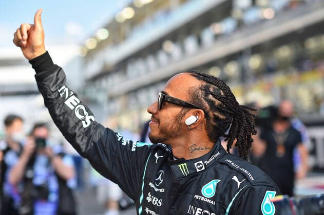12 12 2021, xekx, Formula 1 FIA, Abu Dhabi Grand Prix 2021 emspor, Lewis Hamilton Mercedes AMG Petronas, 44 DFL DFB REGULATES PROHIBIT ANY USE OF PHOTOGRAPHS as IMAGE SEQUENCES and or QUASI VIDEO Abu Dhabi eel-fotografie Eberhard Krieger