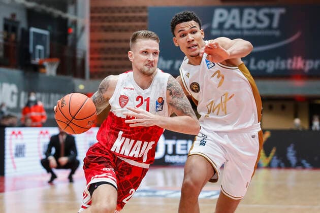 Basketball, BBL, s.Oliver Würzburg - Löwen Braunschweig