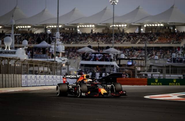 ABU DHABI Max Verstappen of Red Bull Racing during the Abu Dhabi Grand Prix at Yas Marina Circuit on December 12, 2021 in Abu Dhabi, United Arab Emirates REMKO DE WAAL F1 Grand Prix 2021 xVIxANPxSportx xxANPxIVx 441979462