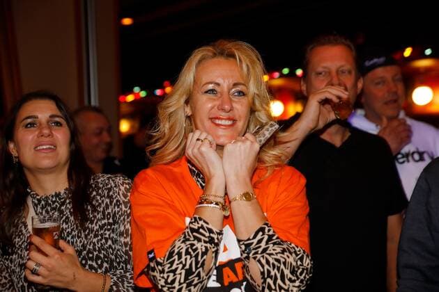 MONTFORT Max Verstappen fans are euphoric after Verstappen won the decisive race in Abu Dhabi to become Formula 1 world champion for the first time Jos Verstappen, father of, is originally from the Limburg village ANP BAS CZERWINSKIA xVIxANPxSportx xxANPxIVx 441983089