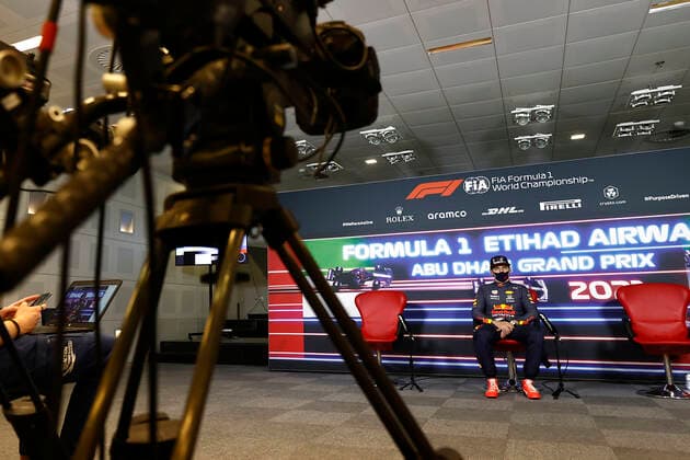 Formula 1, GP UAE in Abu Dhabi, Press conference after the end of the race