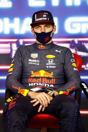 F1 Grand Prix of Abu Dhabi 33 Max Verstappen (NED, Red Bull Racing), F1 Grand Prix of Abu Dhabi at Yas Marina Circuit on December 12, 2021 in Abu Dhabi, United Arab Emirates. (Photo by Andy Hone LAT Motorsport Images FIA Pool via HOCH ZWEI) Abu Dhabi United Arab Emirates Poolfoto HOCH ZWEI Pool Motorsport Images ,EDITORIAL USE ONLY