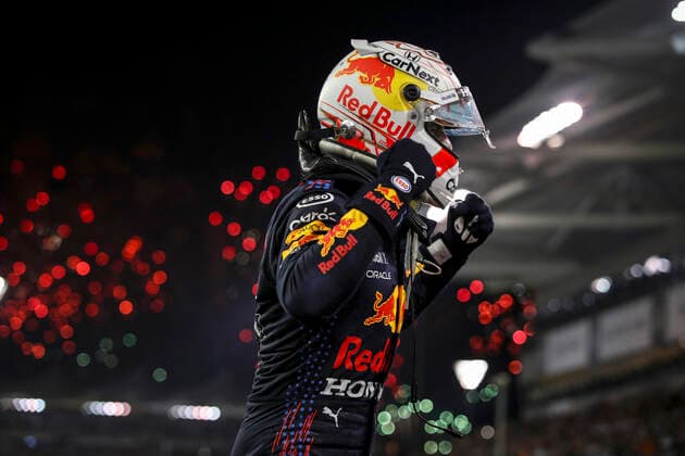 33 Max Verstappen NED, Red Bull Racing , F1 Grand Prix of Abu Dhabi at Yas Marina Circuit on December 12, 2021 in Abu Dhabi, United Arab Emirates Photo by HOCH ZWEI Abu Dhabi United Arab Emirates