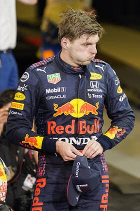 ABU DHABI GRAND PRIX 2021, 12 12 2021 Yas Marina Circuit, Yas Island 12th December 2021 Max Verstappen portrait after winning during the FORMULA 1 ETIHAD AIRWAYS ABU DHABI GRAND PRIX 2021 United Arab Emirates Eleanor Hoad Editorial Use Only Copyright: xEleanorxHoadx ESM-0295-0026