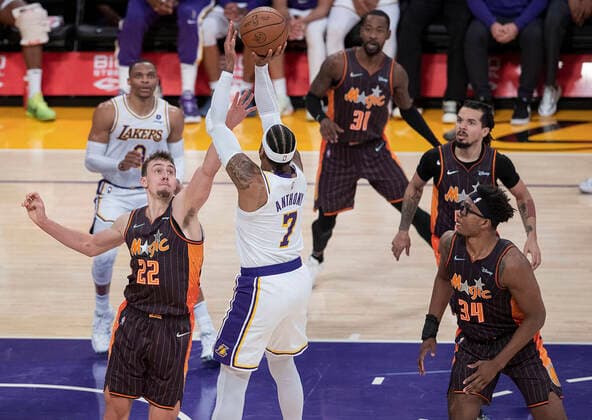 Basketball, NBA, Los Angeles Lakers - Orlando Magic
