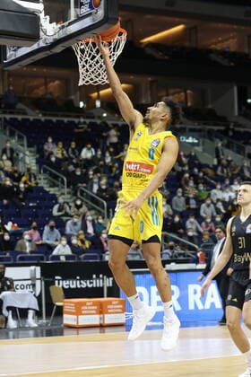 DEU, easyCredit BBL, ALBA vs Bayern Muenchen, 12 12 2021, Mercedes Benz Arena, Berlin, DEU, easyCredit BBL, ALBA vs Bayern Muenchen, pictured Maodo Lo ALBA Berlin 0 nordphotoxGmbHx xEngler nph00076