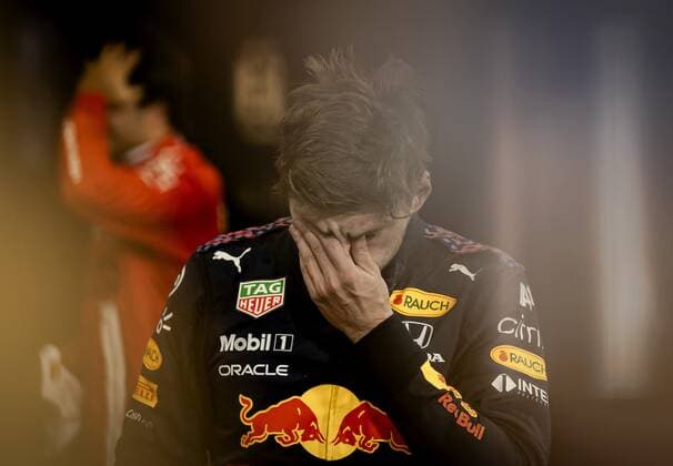 ABU DHABI Max Verstappen of Red Bull Racing after winning the Formula 1 World Championship after the Abu Dhabi Grand Prix at Yas Marina Circuit on December 12, 2021 in Abu Dhabi, United Arab Emirates REMKO DE WAAL F1 Grand Prix 2021 xVIxANPxSportx xxANPxIVx 441984811