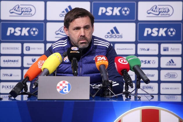 Football, EL, Dinamo Zagreb, Press conference