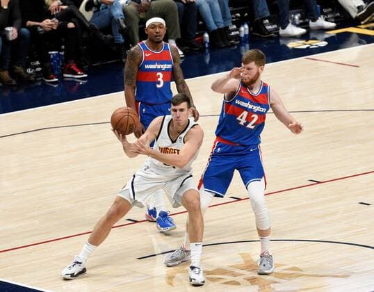Basketball, NBA, Denver Nuggets - Washington Wizards