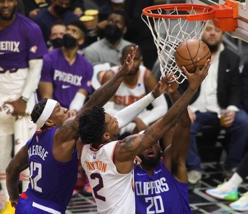 Basketball, NBA, Los Angeles Clippers - Phoenix Suns