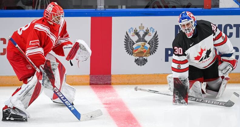 Ice hockey, Euro Hockey Tour, Channel One Cup, Russia - Canada