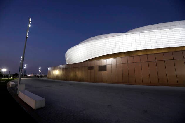 AL JANOUB Weltmeisterschaft Stadion 2022 FIFA Arab Cup 2021 in Katar Stadion Al Janoub am 01.12.2021 in Al Wakra *** AL JANOUB World Cup Stadium 2022 FIFA Arab Cup 2021 in Qatar Al Janoub Stadium on 01 12 2021 in Al Wakra