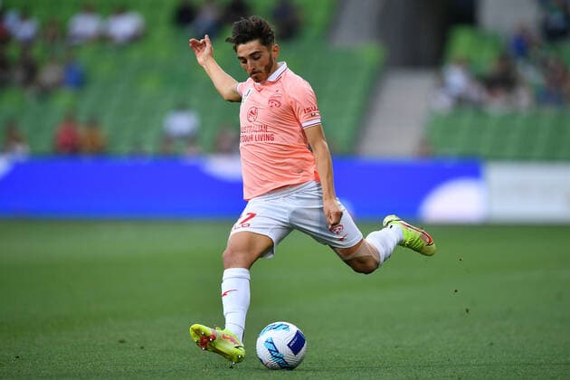 Football, Joshua Cavallo, Homosexual footballer settles scores with ex-club - Stock photos