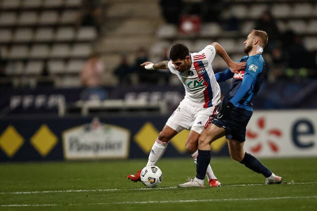 Football, Coupe de France, Paris FC - Olympique Lyon