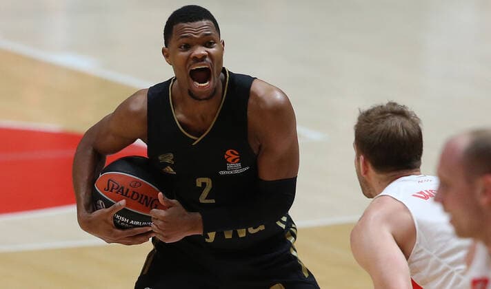 17.12.2021 Belgrade(Serbia) KK Crvena Zvezda(BC Red Star)-FC Bayern München Basketball Euroleague men s basketball Corey Walden Bayern München :S.Sandic