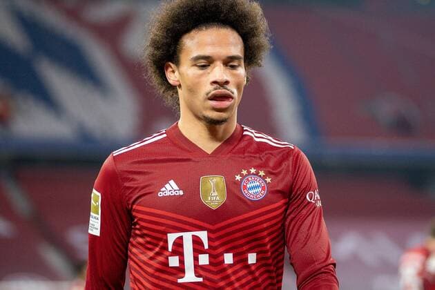 Leroy Sane FC Bayern Muenchen, 10 , GER, FC Bayern Muenchen vs VFL Wolfsburg, Football, Bundesliga, 17 Spieltag, Spielzeit 2021 2022, 17 12 2021, DFB DFL regulations prohibit any use of photographs as image sequences and or quasi video , GER, FC Bayern Muenchen vs VFL Wolfsburg, Football, Bundesliga, 17 Spieltag, Spielzeit 2021 2022, 17 12 2021 Muenchen Copyright: xEibner-Pressefoto SaschaxWaltherx EP_EER