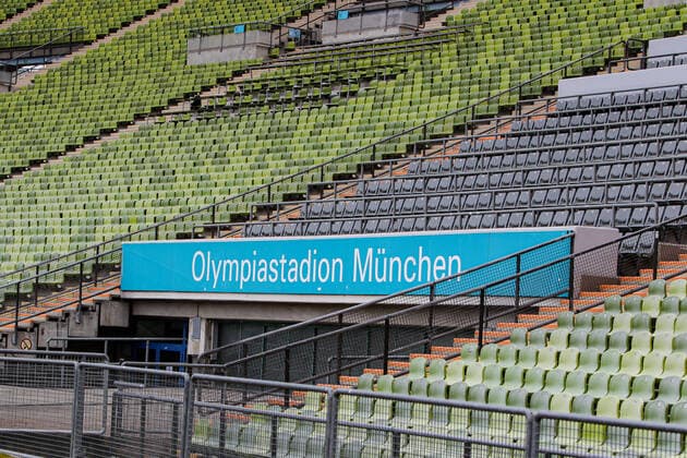 3 Liga Tuerkguecue Muenchen SV Verl 18 12 2021 The Olympic Stadium in Munich before the game, symbolic image, nostalgia, Olympics 1972, Copyright: xBEAUTIFULxSPORTS Goldbergx