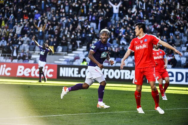 Football, Coupe de France, FC Toulouse - Olympique Nimes