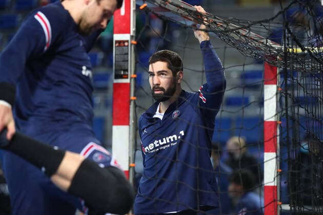 Nikola Karabatic (Paris Saint-Germain) HANDBALL : Paris Saint-Germain HB vs Chambery Savoie Mont-Blanc HB - Coupe de la ligue - Demi-Finale - 18 12 2021 KevinDomas Panoramic 