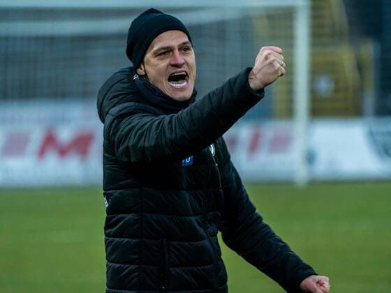 Thomas Woerle, head coach SSV Ulm 1846 , SSV Ulm 1846 vs Kickers Offenbach, Regionalliga Suedwest, Football, Men, 18 12 2021 SSV Ulm 1846 vs Kickers Offenbach, Regionalliga Suedwest, Football, Men, 18 12 2021 Ulm Copyright: xMichaelxSchmidt Eibner-Pressefotx EP_MST