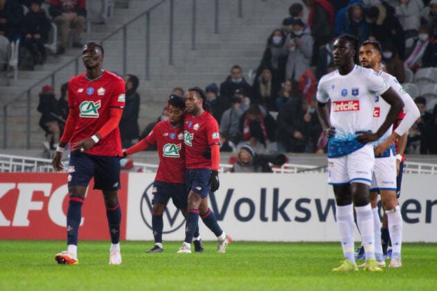 Football, Coup de France, OSC Lille - AJ Auxerre