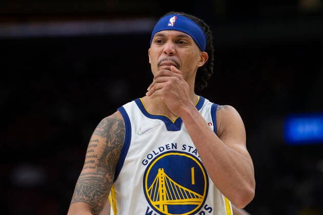 December 18, 2021, Toronto, ON, Canada: Golden State Warriors Damion Lee reacts during second half NBA, Basketball Herren, USA basketball action against the Toronto Raptors in Toronto on Saturday, December 18, 2021. Canada News - December 18, 2021  - ZUMAc35_ 20211218_zaf_c35_111 Copyright: xChrisxYoungx