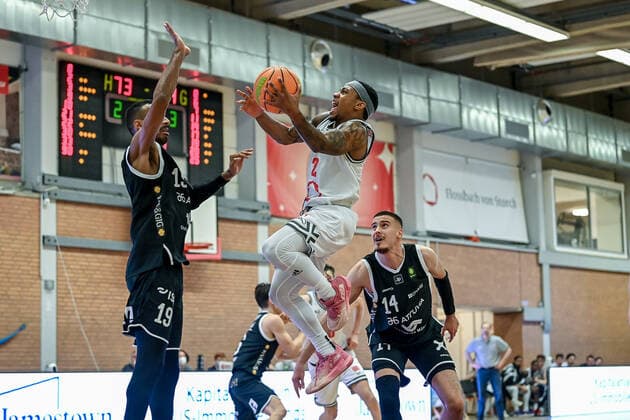 Barmer 2 Basketball Bundesliga ProB, Rheinstars Koeln vs WWU Baskets Muenster, 18 12 2021 Vincent Lamont Golson Jr RheinStars Koeln 2 , Barmer 2 Basketball Bundesliga ProB, Rheinstars Koeln vs WWU Baskets Muenster on 18 12 2021 at ASV Koeln in Koeln Nordrhein Westfalen Copyright: xBEAUTIFULxSPORTS Mueller-Laschetx
