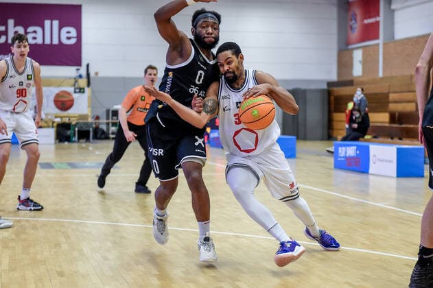 Barmer 2 Basketball Bundesliga ProB, Rheinstars Koeln vs WWU Baskets Muenster, 18 12 2021 Marley Jean Louis RheinStars Koeln 30 , Barmer 2 Basketball Bundesliga ProB, Rheinstars Koeln vs WWU Baskets Muenster on 18 12 2021 at ASV Koeln in Koeln Nordrhein Westfalen Copyright: xBEAUTIFULxSPORTS Mueller-Laschetx