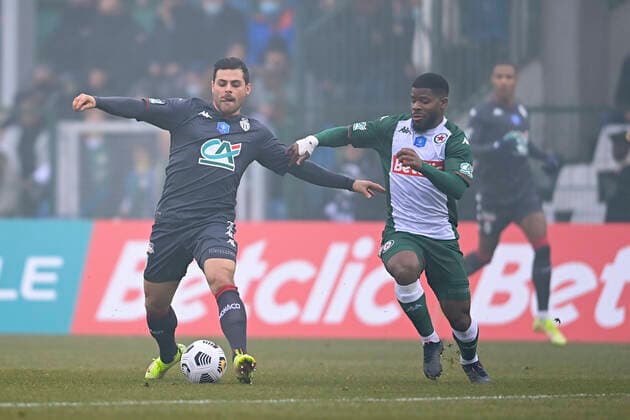 Football, Coupe de France, Red Star Paris - AS Monaco