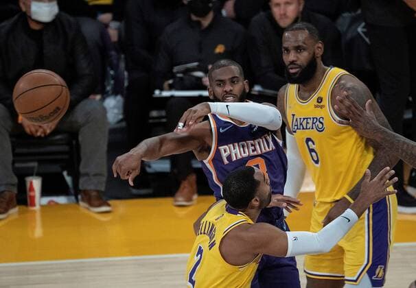 Basketball, NBA, Los Angeles Lakers - Phoenix Suns