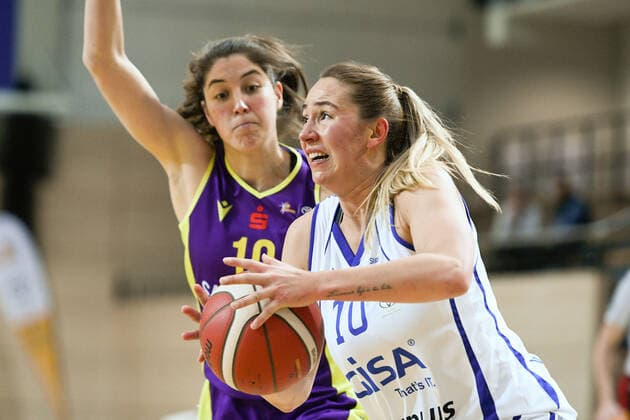 Basketball, Women, DBBL, Gisa Lions SV Halle - Violets BG74