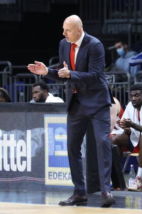 DEU, Euroleague, ALBA vs AS Monaco, 22 12 2021, Mercedes Benz Arena, Berlin, DEU, Euroleague, ALBA vs AS Monaco, in picture Head Coach Sasa Obradovic AS Monaco nordphotoxGmbHx xEngler nph00076
