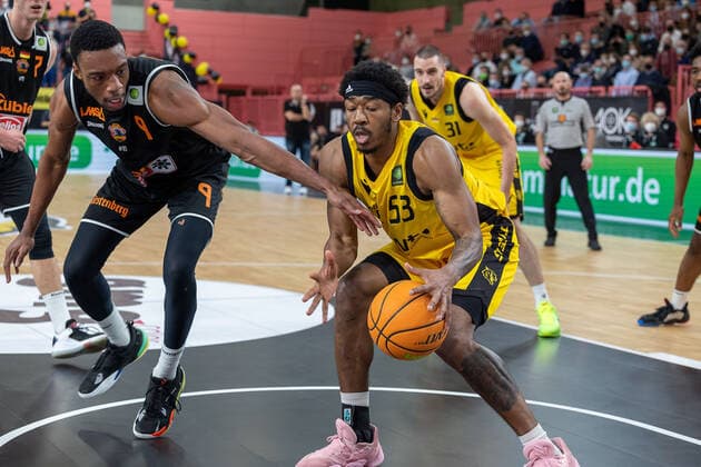 Basketball, 2. BL, ProA, Tigers Tübingen - wiha Panthers Schwenningen