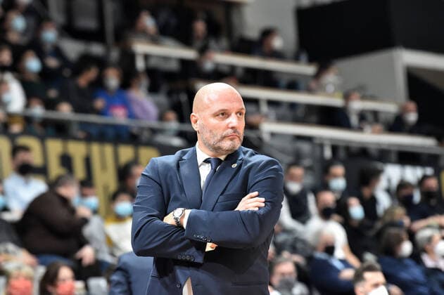 Sasa Obradovic (fenerbahce) BASKETBALL : LDLC ASVEL vs Fenerbahce Istanbul- Euroligue - 15 12 2021 FredericChambert Panoramic 