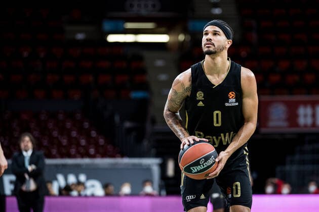 Turkish Airlines EuroLeague FC Bayern Muenchen Basketball Bitci Baskonia Vitoria Gasteiz 23 12 2021 Nick Weiler Babb FC Bayern, 0 Turkish Airlines EuroLeague FC Bayern Muenchen Basketball Bitci Baskonia Vitoria Gasteiz 23 12 2021 Audi Dome, Muenchen Bayern Copyright: xBEAUTIFULxSPORTS Wunderlx