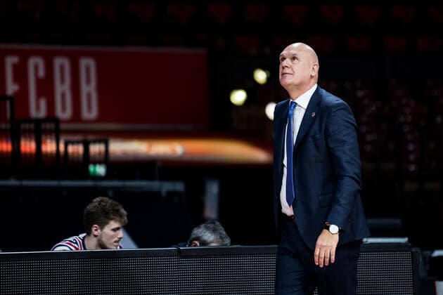 Turkish Airlines EuroLeague FC Bayern Muenchen Basketball Bitci Baskonia Vitoria Gasteiz 23 12 2021 Neven Spahija Coach BITCI Baskonia Vitoria Gasteiz Turkish Airlines EuroLeague FC Bayern Muenchen Basketball Bitci Baskonia Vitoria Gasteiz 23 12 2021 Audi Dome, Muenchen Bayern Copyright: xBEAUTIFULxSPORTS Wunderlx