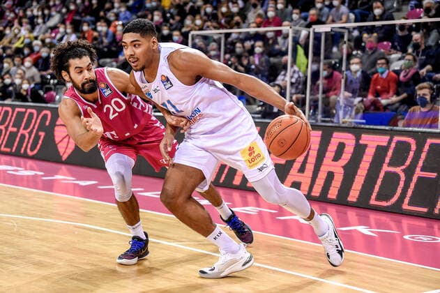 easyCredit BBL, Telekom Baskets Bonn vs Syntainics MBC , 26 12 2021 Kostja Mushidi Syntainics MBC 11 , easyCredit BBL, Telekom Baskets Bonn vs Syntainics MBC on 26 12 2021 at Telekom Dome Bonn, Bonn Nordrhein Westfalen Copyright: xBEAUTIFULxSPORTS Mueller-Laschetx
