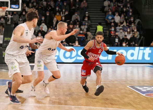 Towers Basketball Men Bundesliga on Sun 26 12 2021 Hamburg Towers Giessen 46 ers
