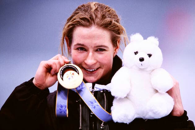 OLYMPIC LEGENDS, History, Claudia Pechstein