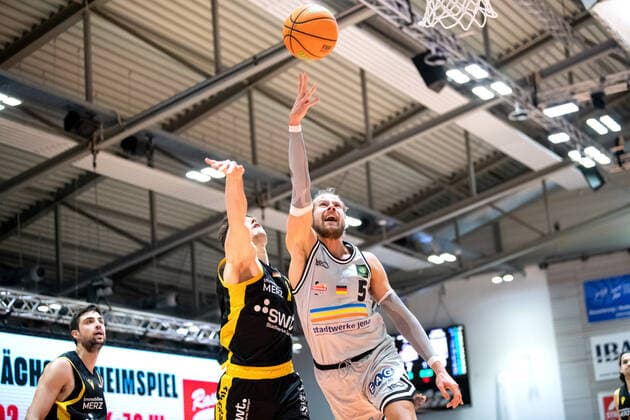 Basketball, ProA, Science City Jena - Tigers Tübingen