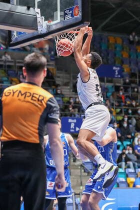 Lockett Trent, Niners Chemnitz, 52 , , GER,Basketball, BBL, Fraport Skyliners vs Niners Chemnitz,27 12 2021, Frankfurt. Copyright: xEibner-Pressefoto UlrichxScherbaumx EP_usm