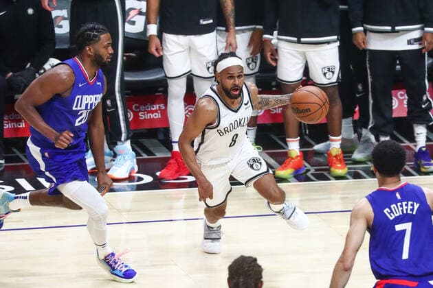 Basketball, NBA, Los Angeles Clippers - Brooklyn Nets