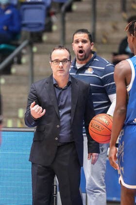 Diego Ocampo, HC Fraport Skyliners , , GER,Basketball, BBL, Fraport Skyliners vs Niners Chemnitz,27 12 2021, Frankfurt. Copyright: xEibner-Pressefoto UlrichxScherbaumx EP_usm