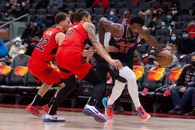 Basketball, NBA, Toronto Raptors - Philadelphia 76ers