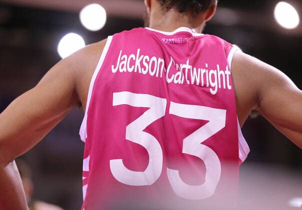 From behind Parker Jackson Cartwright Telekom Baskets Bonn vs Basketball Löwen Braunschweig easyCredit BBL 1 Bundesliga , 2021 2022 season , Hauptrunde 14 Spieltag