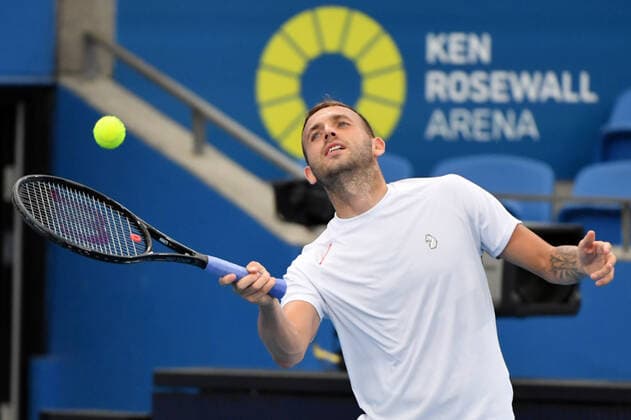 ATP, Tennis Herren CUP PRACTICE SESSION, Argentina?s Federico Delbonis during an ATP Cup practice session at Ken Rosewall Arena, Sydney Olympic Park in Sydney, Thursday, December 30, 2021. ( NO ARCHIVING, EDITORIAL USE ONLY, NO USE IN BOOKS WITHOUT CONSENT SYDNEY NSW AUSTRALIA  Copyright: xMICKxTSIKASx 20211230001609763183