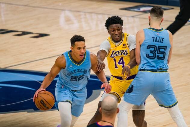 Basketball, NBA, Memphis Grizzlies - Los Angeles Lakers