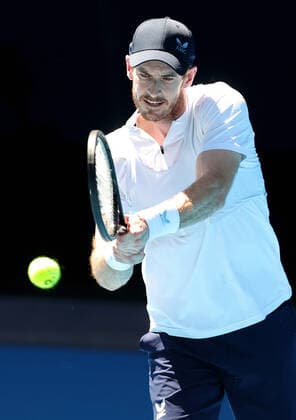 ATP, Tennis Herren CUP PRACTICE SESSION, Andy Murray during an ATP Cup practice session at Melbourne Park in Melbourne, Friday, December 31, 2021. ( NO ARCHIVING, EDITORIAL USE ONLY, NO USE IN BOOKS WITHOUT CONSENT MELBOURNE VIC AUSTRALIA  Copyright: xCONxCHRONISx 20211231001609941908